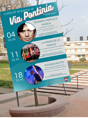 Serate ricreative e spettacoli teatrali in scena in via Pontinia #estateApordenone