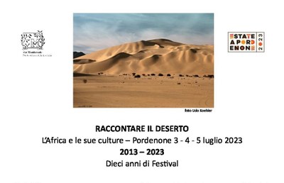 Decima edizione del Festival dedicato al mondo dei Tuareg #estateApordenone