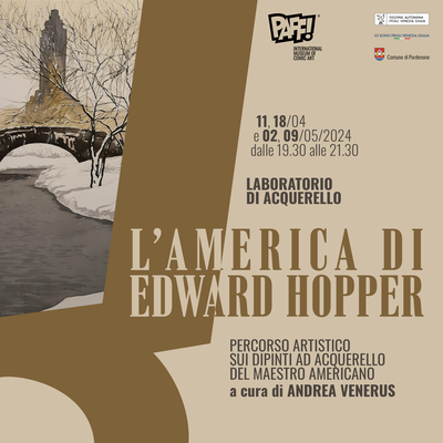 Laboratorio di acquerello "L'America di Edward Hopper"