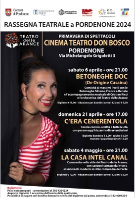 Rassegna teatrale al Cinema Teatro Don Bosco di Pordenone