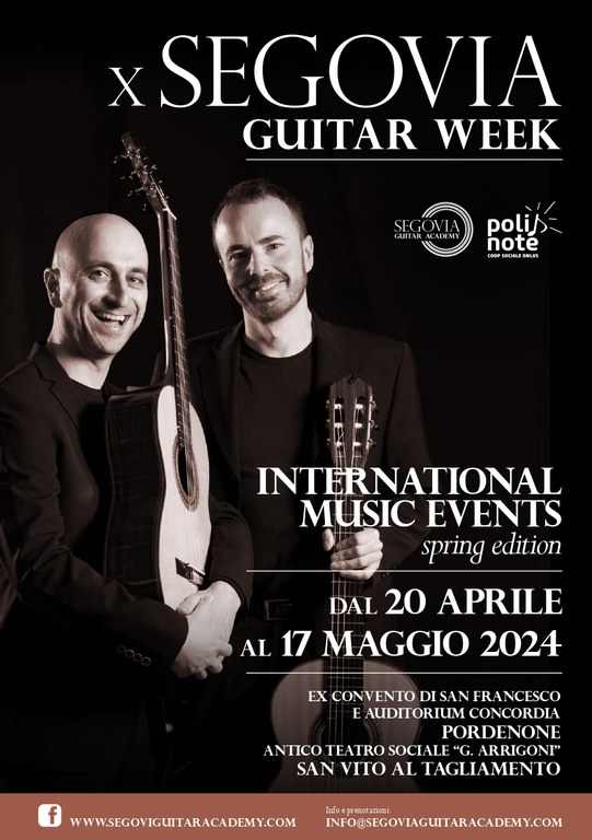 X edizione del Festival chitarristico internazionale #primaverApordenone