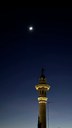 Il campanile di San Giorgio illuminato nella notte Foto di Giulia Sabaini @soulphotographer_g (14/02/2024)
