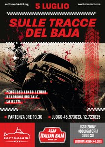Locandina Sulle Tracce del Baja 2025
