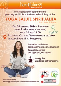 Yoga Salute Spiritualità - Lab heartfulness