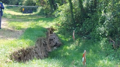 Chiusura parziale dell'accesso alla riva del fiume Noncello