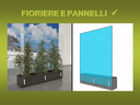 Fioriere e pannelli OK