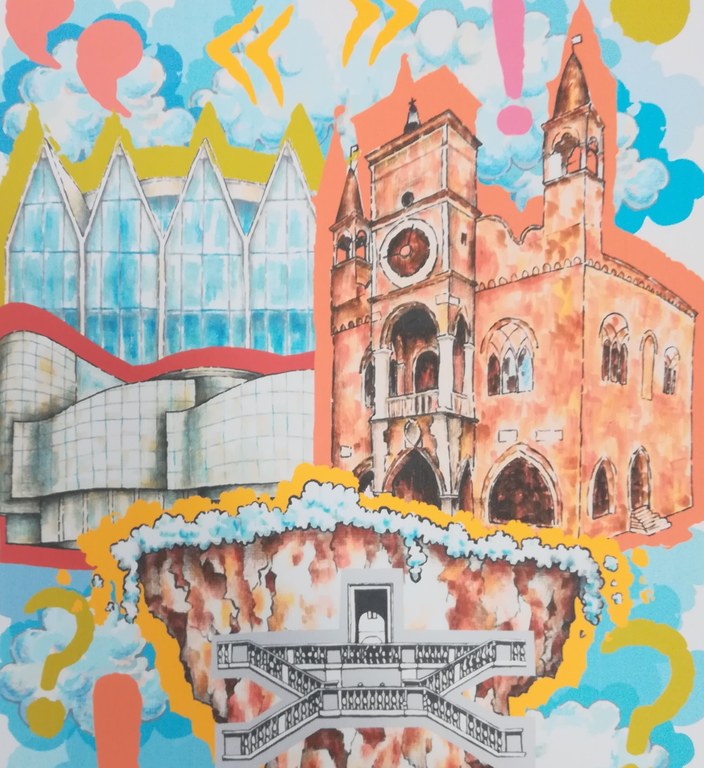La storia di Pordenone illustrata dai ragazzi nei «murales digitali»