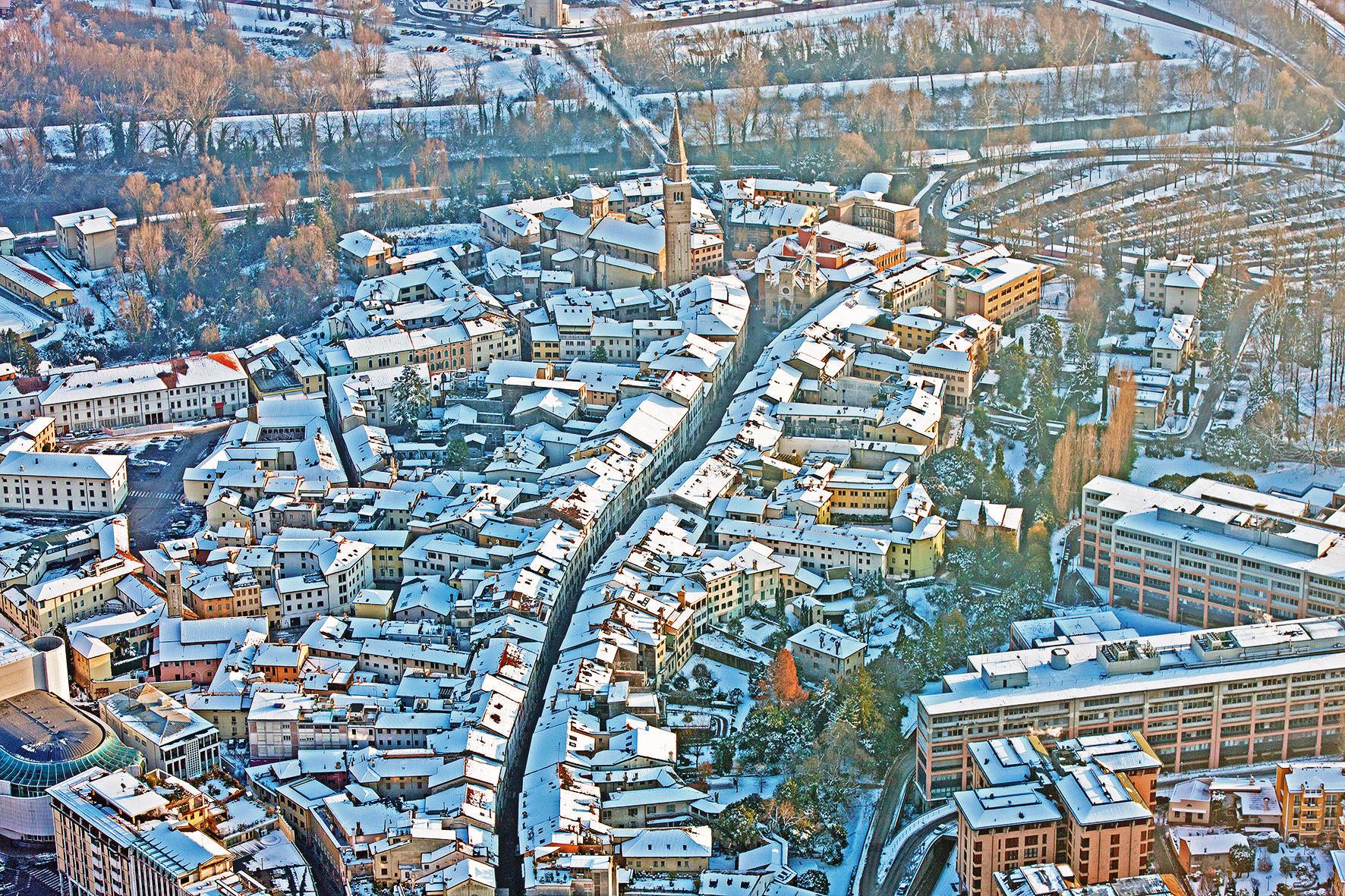 Veduta aerea del centro storico