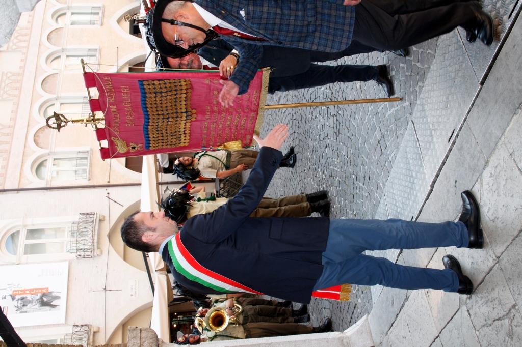 Il sindaco Alessandro Ciriani riceve il Medagliere in Municipio