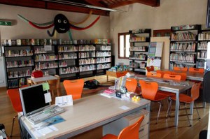 Biblioteca nella bastia del Castello di Torre