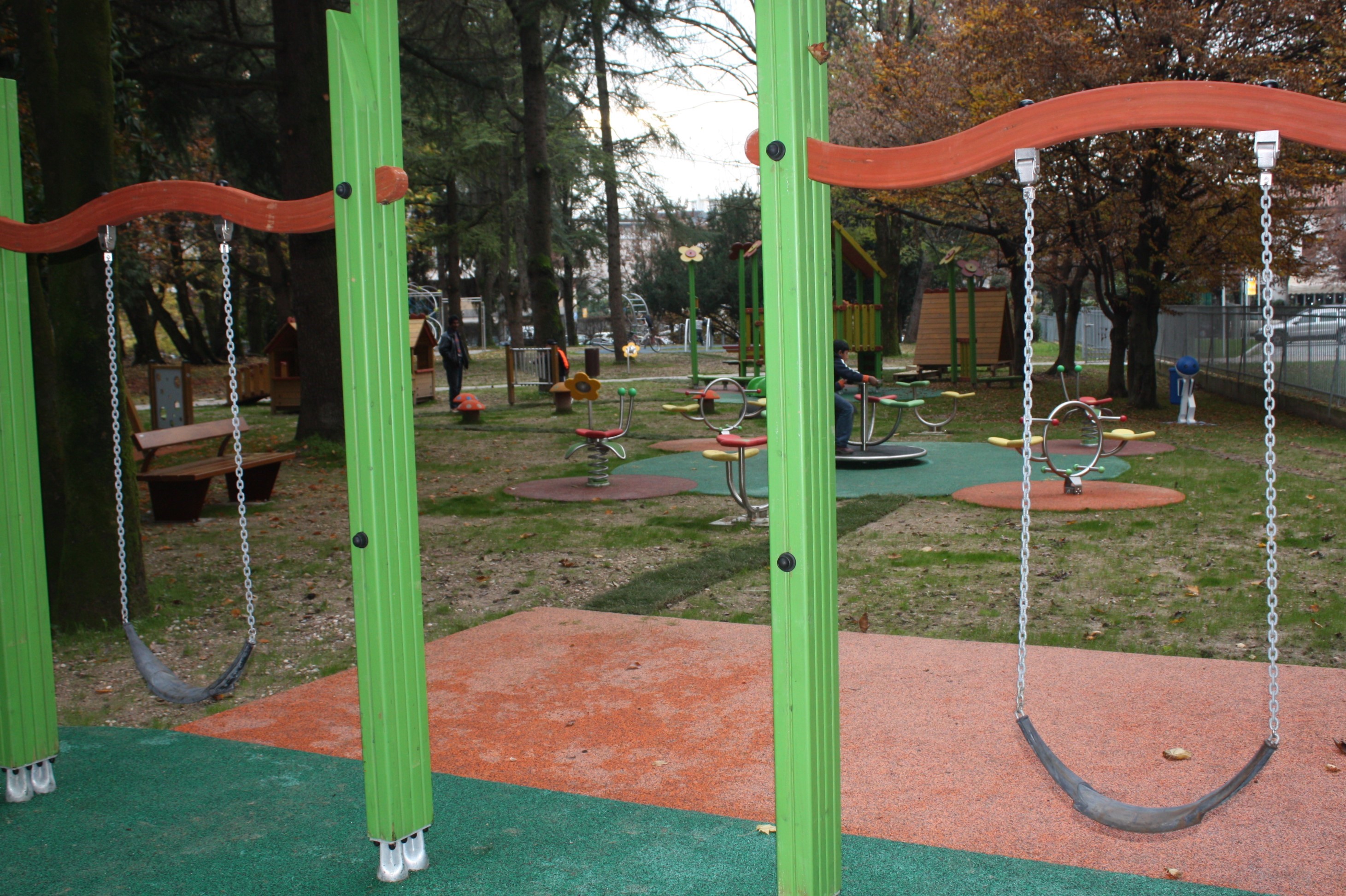 Giochi al parco Galvani
