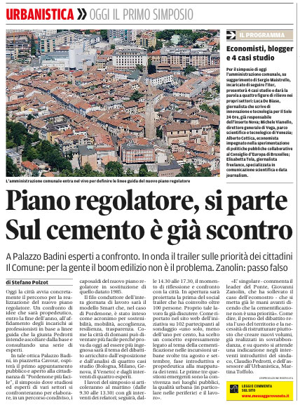 Messaggero Veneto del 15 settembre 2012, pagina 17