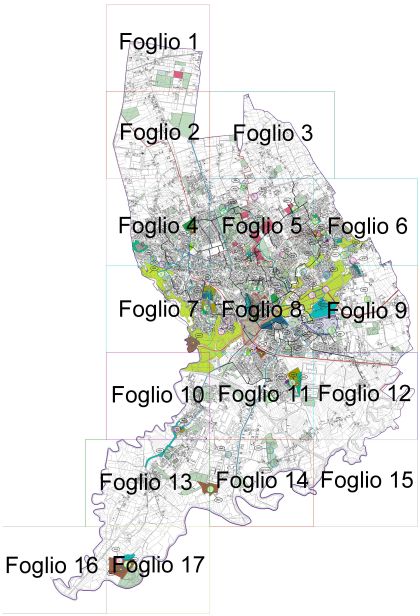 Tavola n. 2 "Localizzazione degli interventi"