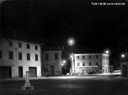 Piazza Borgo Meduna di notte - anni '60