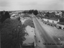 Via Udine vista dall'alto - anni '60