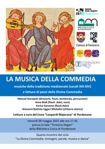 La musica della Commedia.  Musiche della tradizione medioevale e letture di passi della Divina Commedia