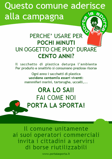 Porta la Sporta - Locandina