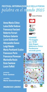 Incontro di poesia "Palabra en el mundo/Parola nel mondo 2025"