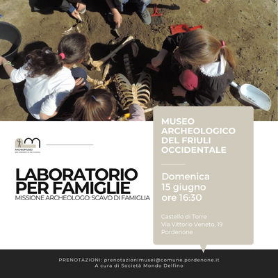 Visita al museo: "Missione archeologo: scavo di famiglia"