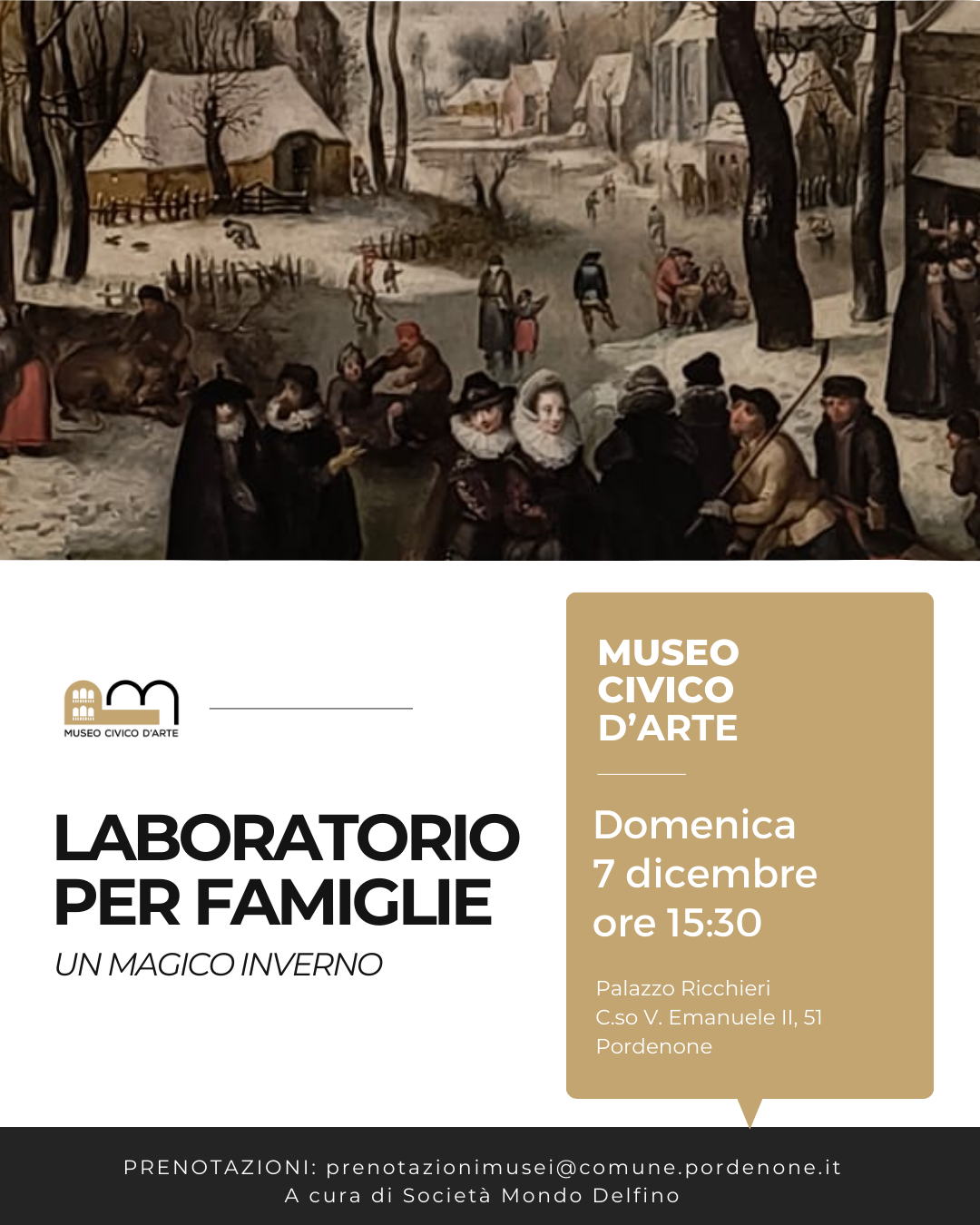 Museo Di Arte - Laboratorio per famiglie - Un magico inverno - 7 dicembre 2025 - Società Mondo Delfino Cooperativa Sociale - Musei (2).png