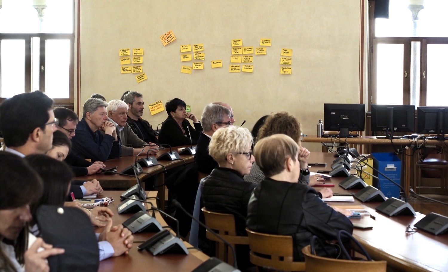 incontro rappresentanti del territorio